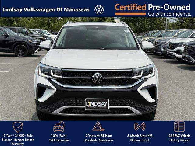 used 2024 Volkswagen Taos car, priced at $28,477