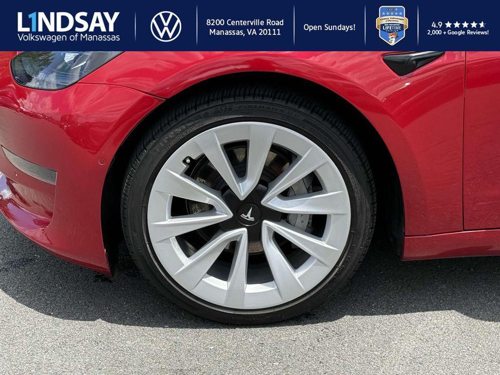 used 2022 Tesla Model 3 car, priced at $21,333