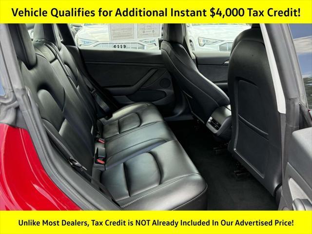 used 2022 Tesla Model 3 car, priced at $23,988