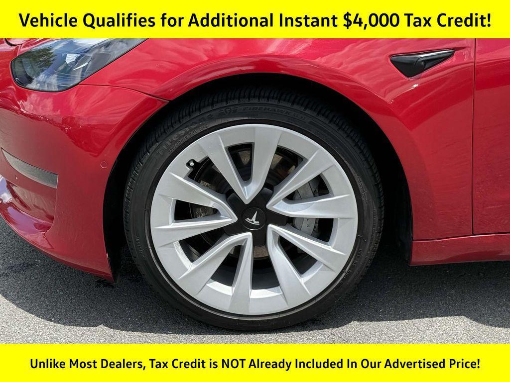 used 2022 Tesla Model 3 car, priced at $23,989