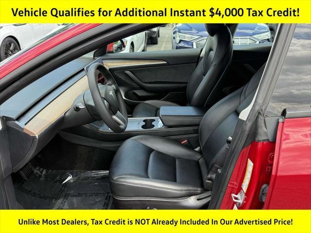 used 2022 Tesla Model 3 car, priced at $23,988