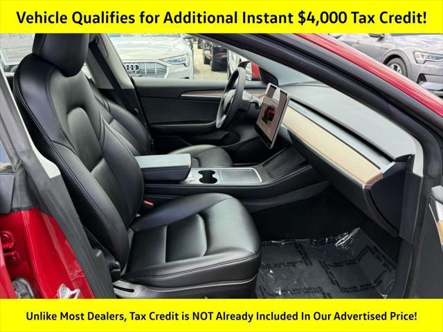 used 2022 Tesla Model 3 car, priced at $23,988