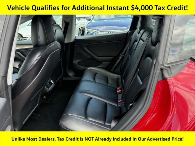 used 2022 Tesla Model 3 car, priced at $23,988