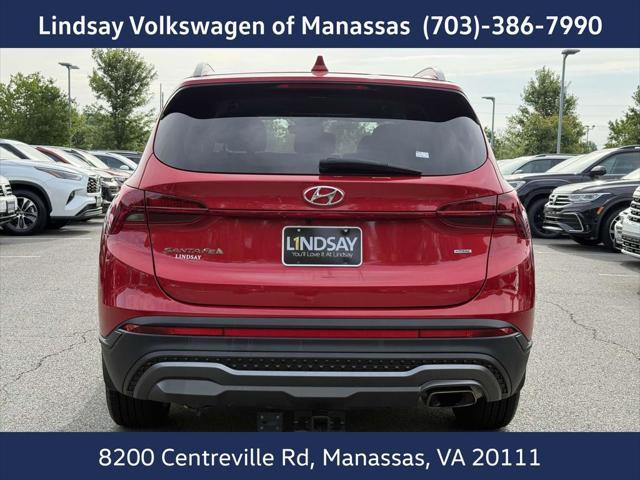 used 2022 Hyundai Santa Fe car, priced at $23,777