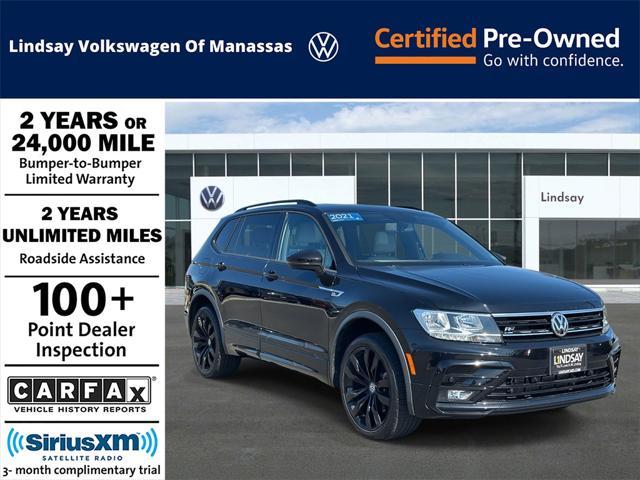 used 2021 Volkswagen Tiguan car, priced at $21,777