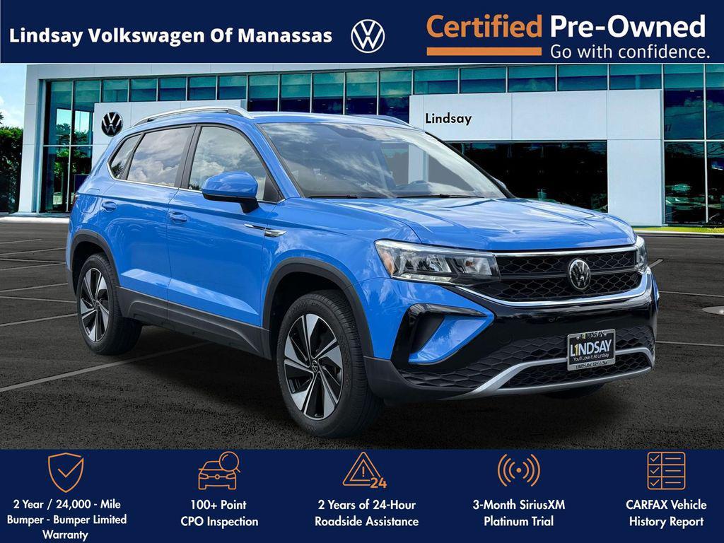 used 2024 Volkswagen Taos car, priced at $23,557