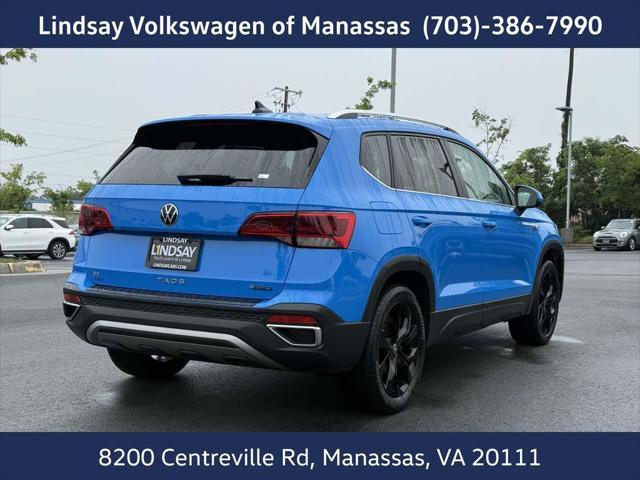 used 2023 Volkswagen Taos car, priced at $24,577