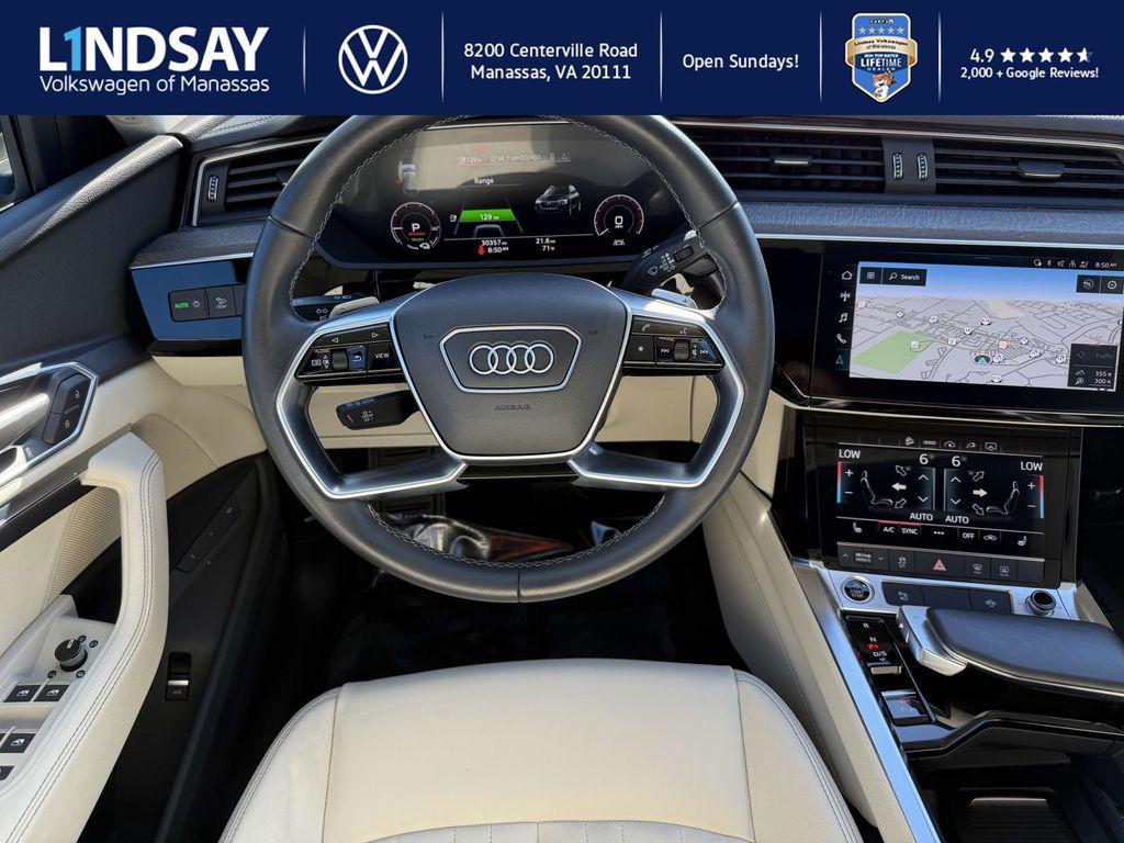 used 2021 Audi e-tron car, priced at $22,998