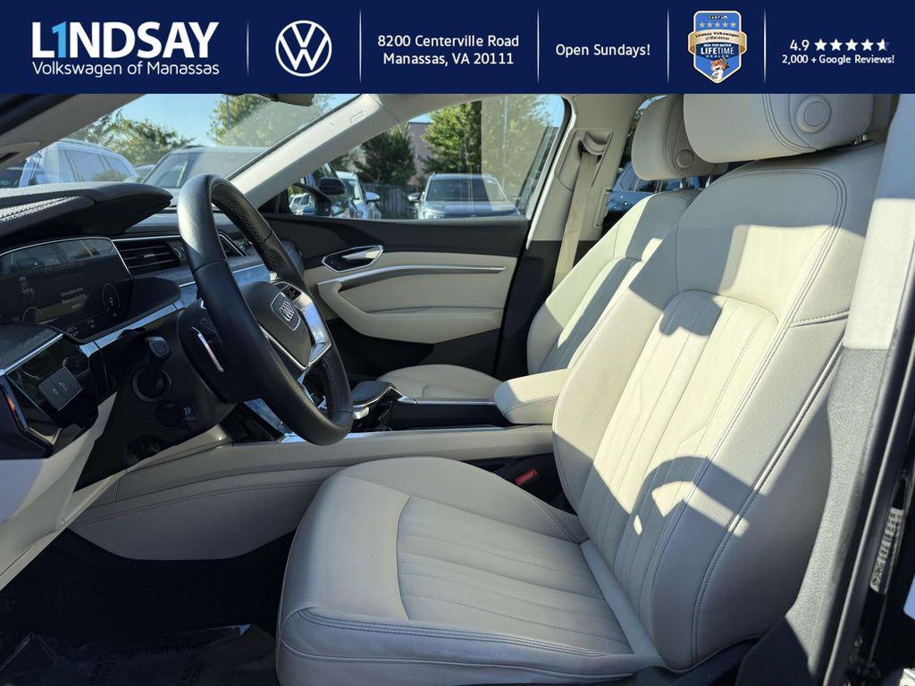 used 2021 Audi e-tron car, priced at $22,998