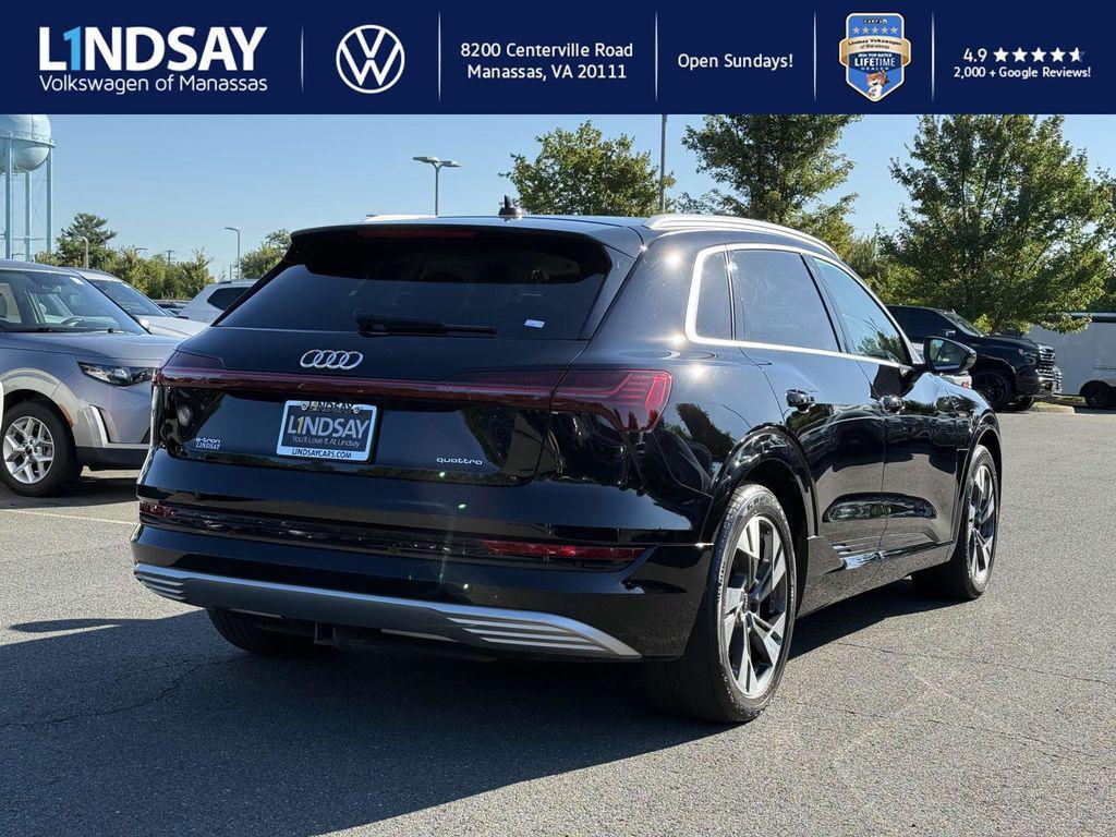used 2021 Audi e-tron car, priced at $22,998