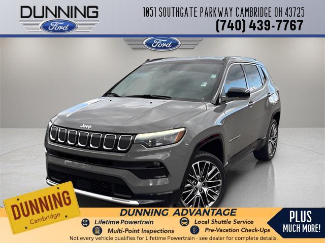 used 2022 Jeep Compass car, priced at $21,577