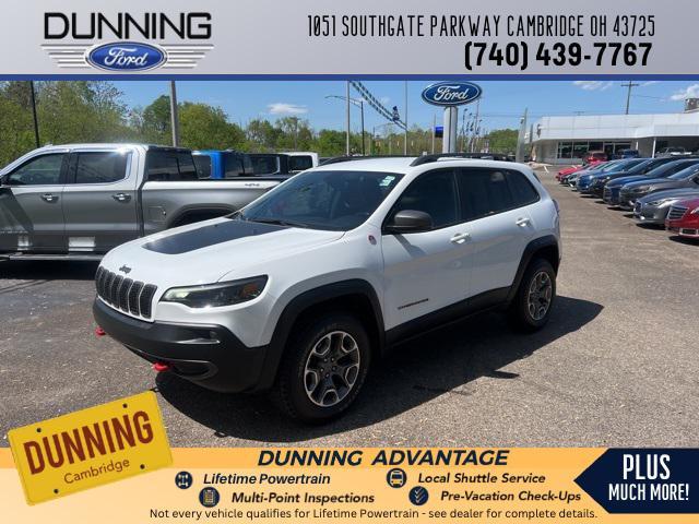 used 2021 Jeep Cherokee car, priced at $28,244