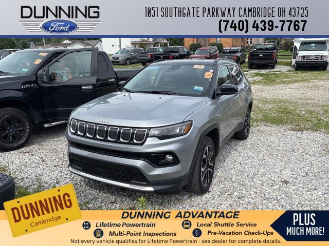 used 2022 Jeep Compass car, priced at $25,977