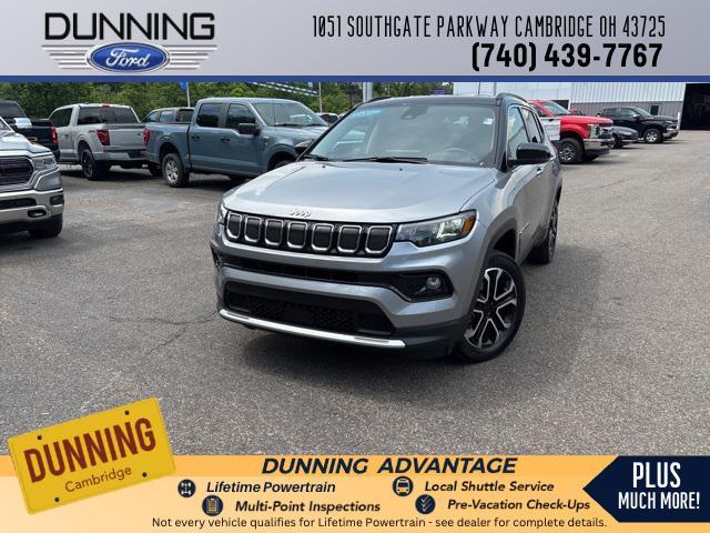 used 2022 Jeep Compass car, priced at $24,851