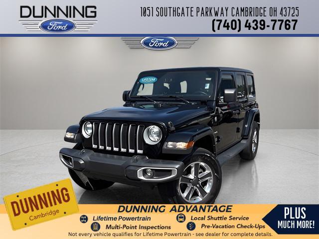 used 2021 Jeep Wrangler Unlimited car, priced at $30,485