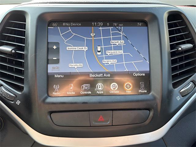 used 2017 Jeep Cherokee car, priced at $13,977
