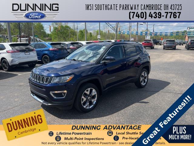 used 2021 Jeep Compass car, priced at $22,199