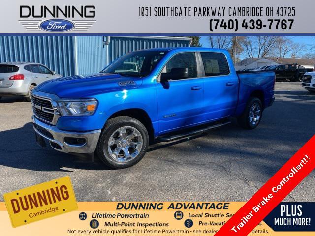 used 2021 Ram 1500 car, priced at $36,477