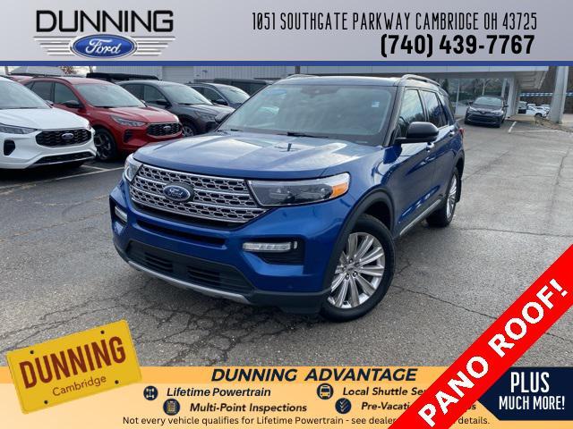 used 2021 Ford Explorer car, priced at $27,886