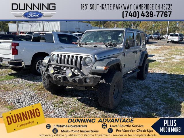 used 2018 Jeep Wrangler Unlimited car, priced at $19,977
