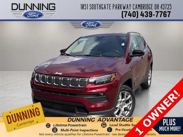 used 2022 Jeep Compass car, priced at $22,892