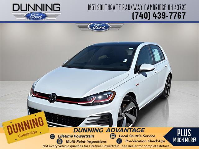 used 2020 Volkswagen Golf GTI car, priced at $21,549