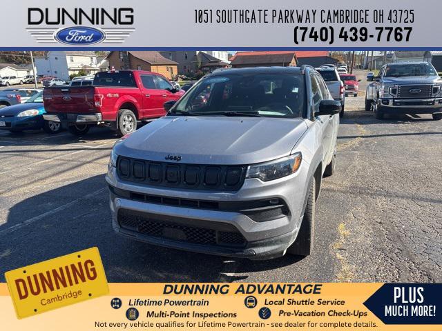 used 2022 Jeep Compass car, priced at $22,377