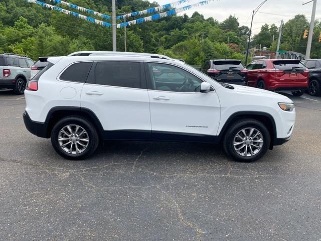 used 2021 Jeep Cherokee car, priced at $18,655