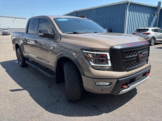 used 2021 Nissan Titan car, priced at $37,479