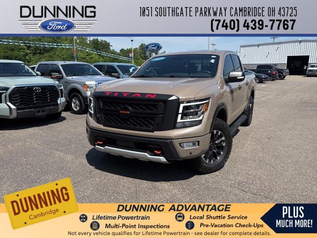 used 2021 Nissan Titan car, priced at $37,479