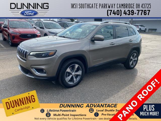 used 2019 Jeep Cherokee car, priced at $18,844