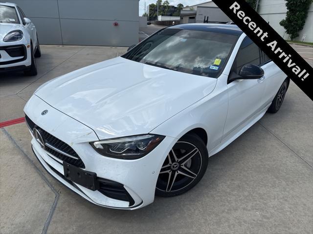 used 2022 Mercedes-Benz C-Class car, priced at $36,888