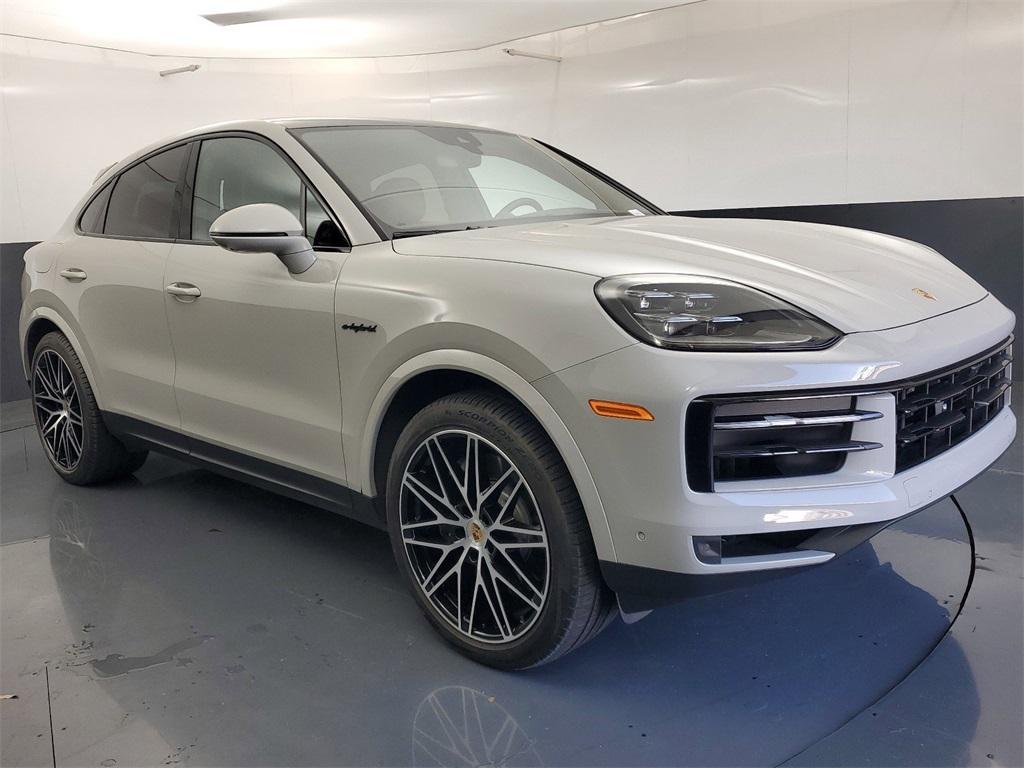 used 2024 Porsche Cayenne E-Hybrid Coupe car, priced at $93,777