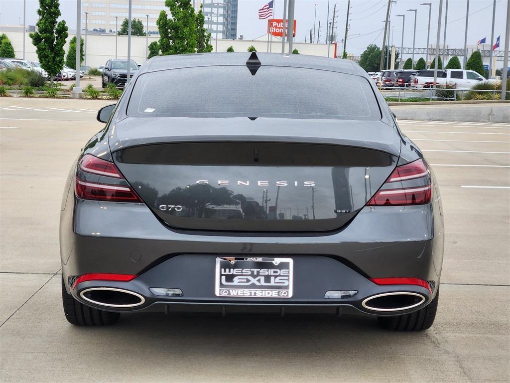used 2023 Genesis G70 car, priced at $37,888