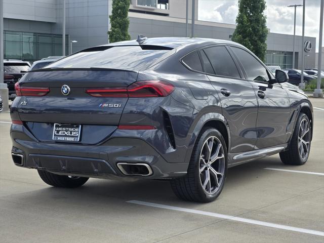 used 2022 BMW X6 car, priced at $56,777