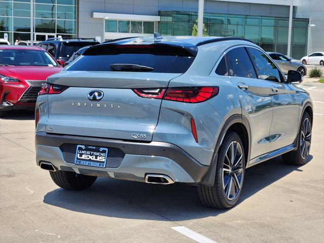 used 2023 INFINITI QX55 car, priced at $33,888
