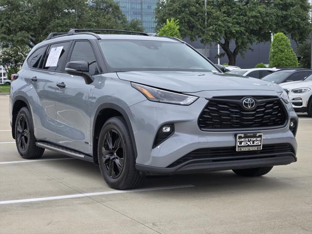 used 2024 Toyota Highlander Hybrid car, priced at $46,888