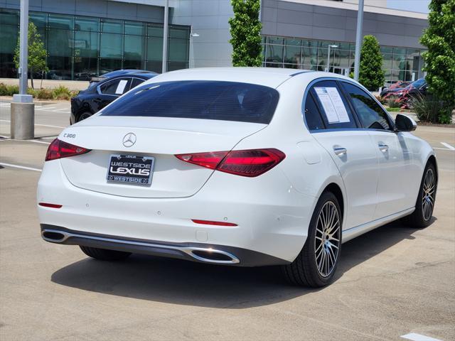 used 2023 Mercedes-Benz C-Class car, priced at $37,888