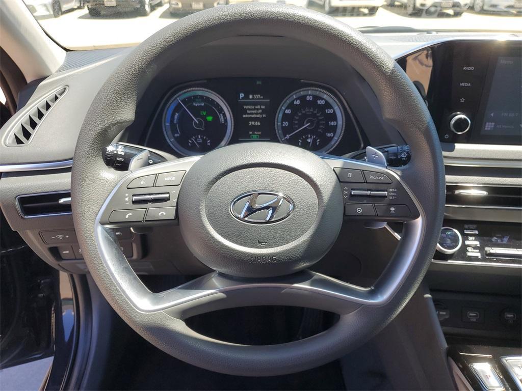 used 2023 Hyundai Sonata Hybrid car, priced at $22,777