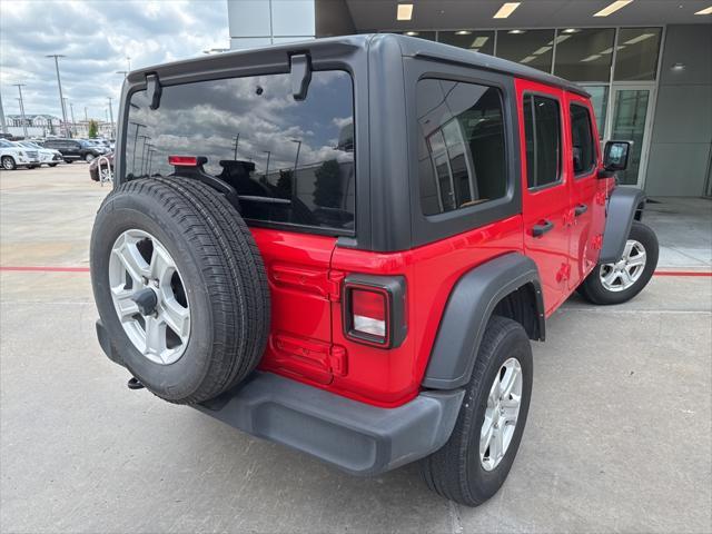 used 2022 Jeep Wrangler Unlimited car, priced at $33,888