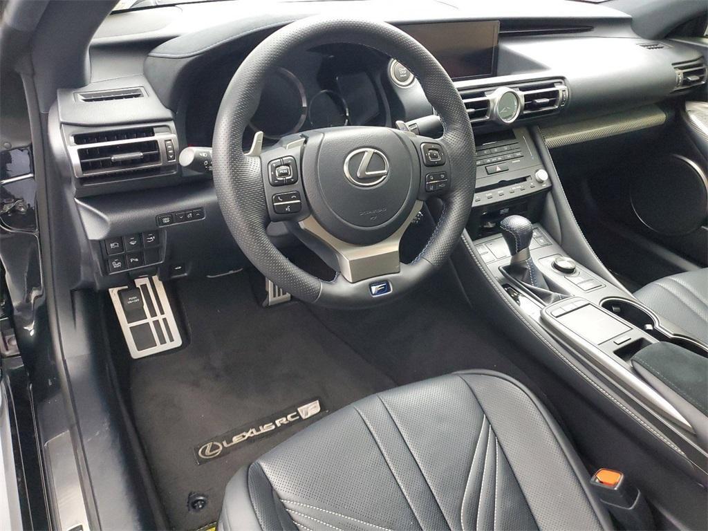 used 2021 Lexus RC F car, priced at $62,888