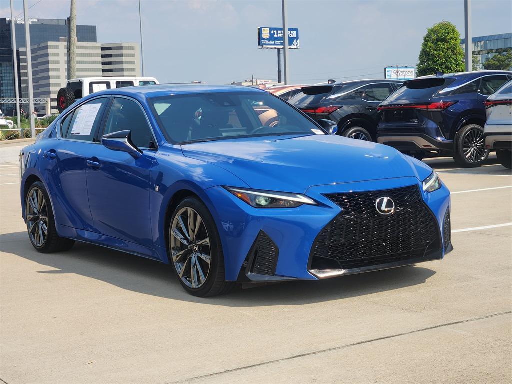 used 2022 Lexus IS 350 car, priced at $43,888