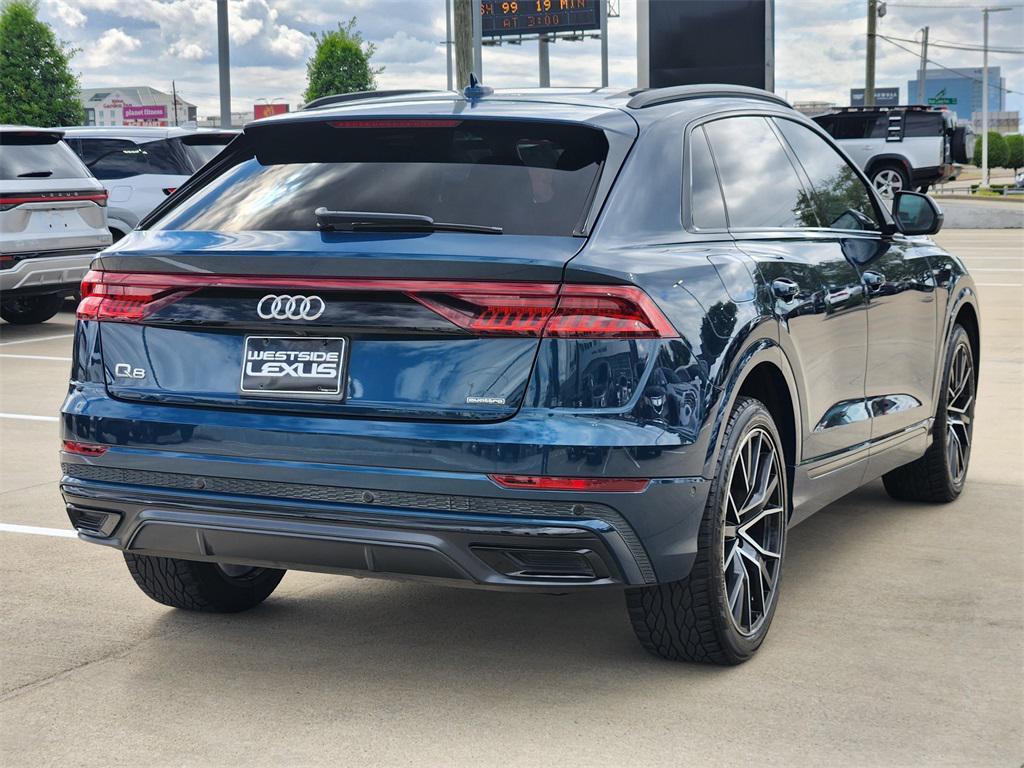 used 2020 Audi Q8 car, priced at $25,850