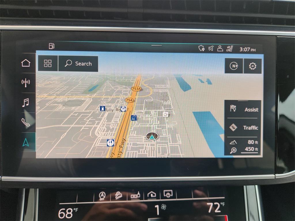 used 2020 Audi Q8 car, priced at $25,850