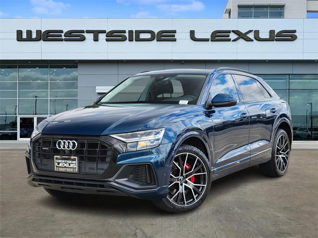 used 2020 Audi Q8 car, priced at $25,850