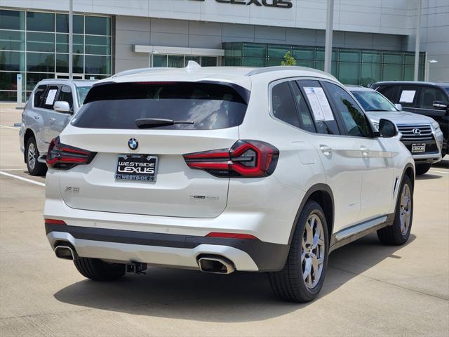 used 2022 BMW X3 car, priced at $31,777