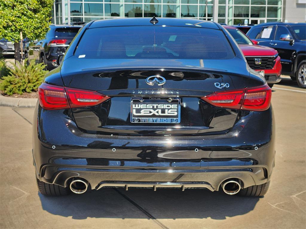 used 2024 INFINITI Q50 car, priced at $36,425