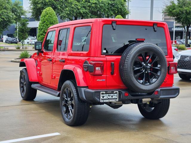used 2021 Jeep Wrangler Unlimited 4xe car, priced at $35,888