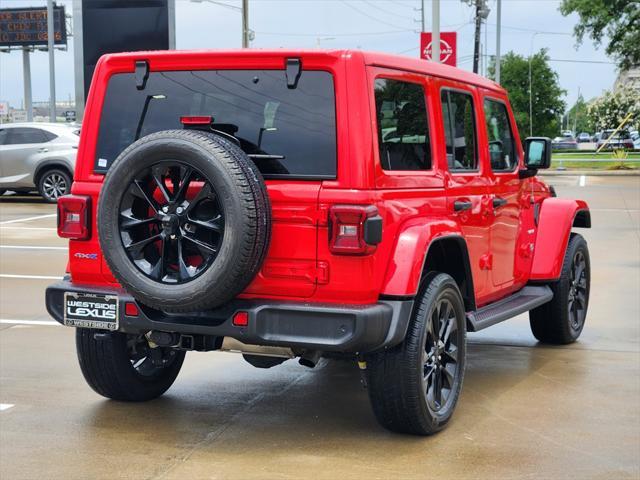 used 2021 Jeep Wrangler Unlimited 4xe car, priced at $35,888