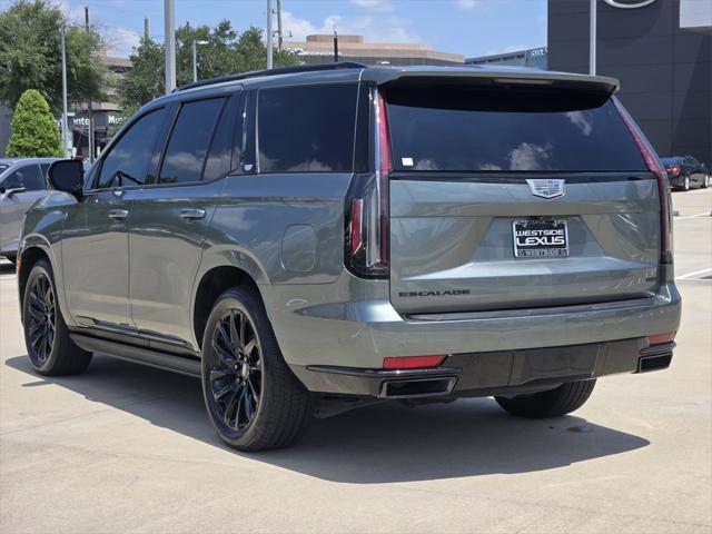 used 2023 Cadillac Escalade car, priced at $86,888